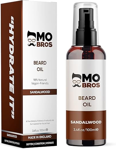 Premium Sandalwood Beard Oil 100ml R...