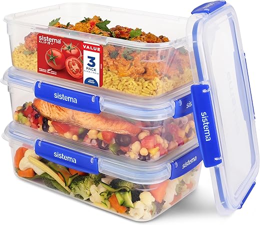KLIP IT PLUS 2.2L Leakproof Meal Prep C...