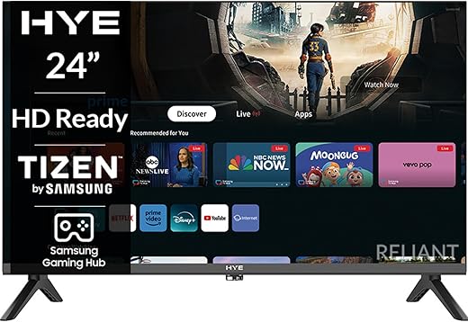 24-Inch HD Ready Smart TV with Tizen OS...