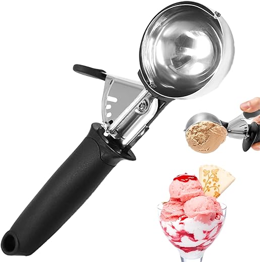 Stainless Steel Ice Cream and Fruit Sco...