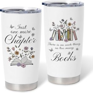 Stainless Steel Tumbler for Book Lovers