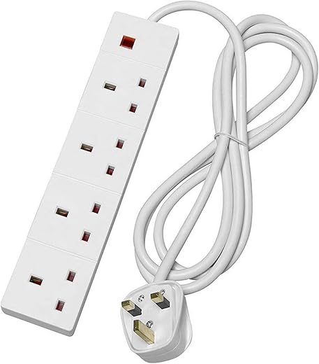 STATUS 4-Socket Extension Cable –...