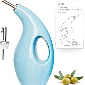 Stylish Ceramic Oil Dispenser Bottle 700ml