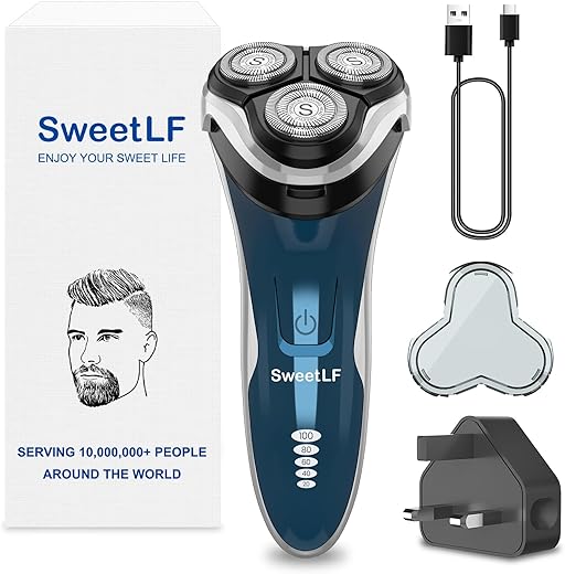 SweetLF Waterproof Electric Razor for M...