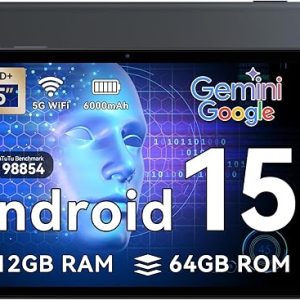 TABWEE T80 Android 15 Tablet 10.5 Inch