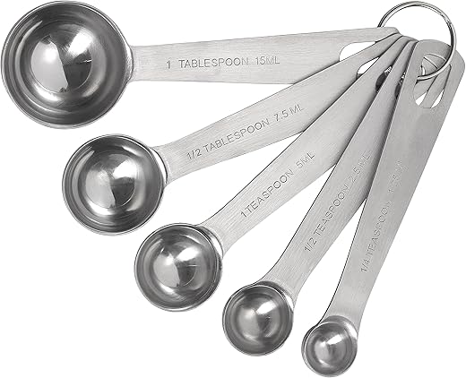 Tala 5-Piece Stainless Steel Measuring ...