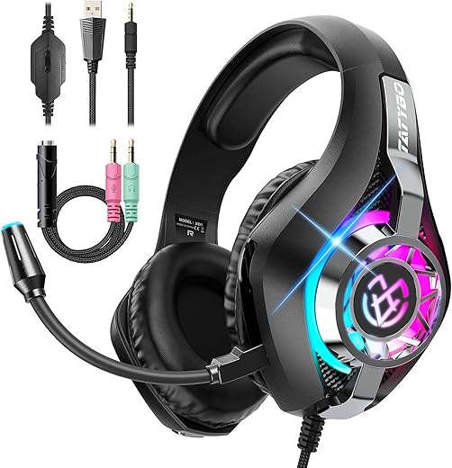 Tatybo RGB Gaming Headset – PS4, ...