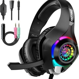 Tatybo RGB Over-Ear Gaming Headset
