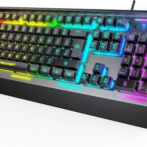 TECKNET RGB Wired Gaming Keyboard
