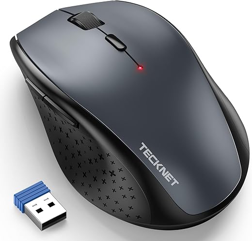 TECKNET Wireless Mouse – 4800 DPI...