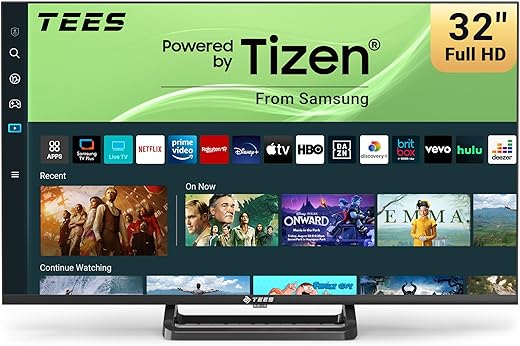 Tees 32″ FHD Smart TV with Tizen ...