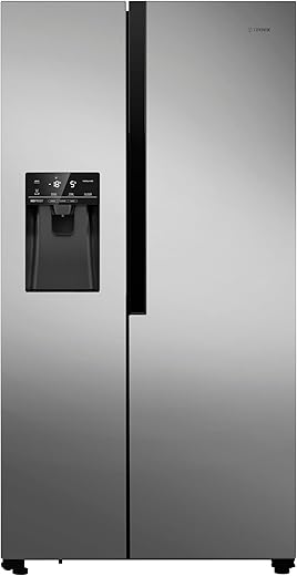 Teknix 562L Side-by-Side Fridge Freezer...