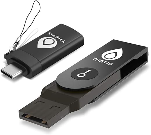 Thetis Fido U2F Security Key with Type ...
