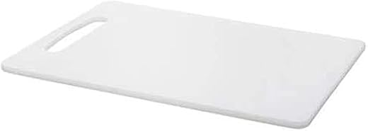 Thick White Plastic Cutting Board with ...