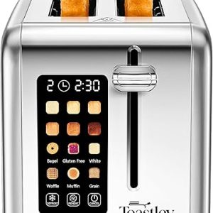 Toastley Smart Touchscreen 2-Slice Toaster