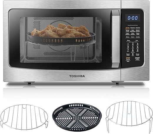 Toshiba 4-in-1 Air Fryer Microwave Oven...
