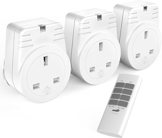 TOUCHXEL 3120W Remote Control Plug Sock...