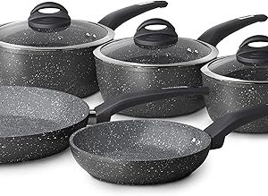 Tower Cerastone 5 Piece Non-Stick Pan Set