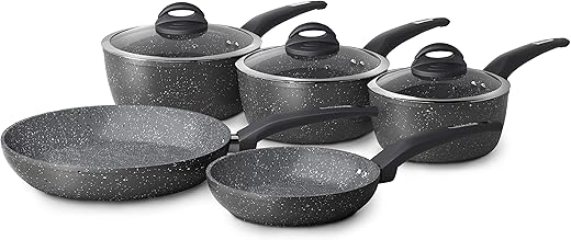 Cerastone Forged 5-Piece Non-Stick Pan ...