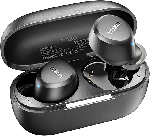 TOZO A1 Bluetooth 5.3 Wireless Earbuds ...
