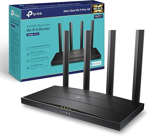 TP-Link Archer AX18 WiFi 6 Router ̵...