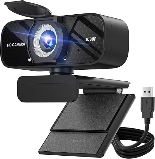 1080P HD Webcam with Microphone & ...