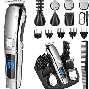 Ufree Waterproof Beard Trimmer for Men