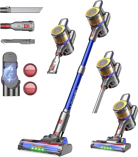 Powerful Cordless Vacuum Cleaner for Pe...