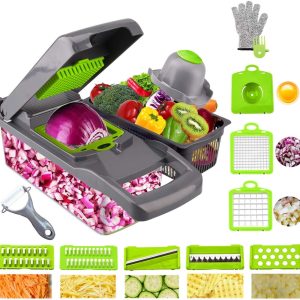 Versatile 13-in-1 Vegetable Slicer and Dicer