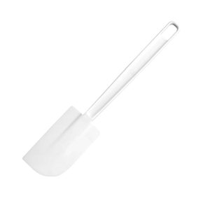 Vogue Rubber Ended Spatula 10 inch White