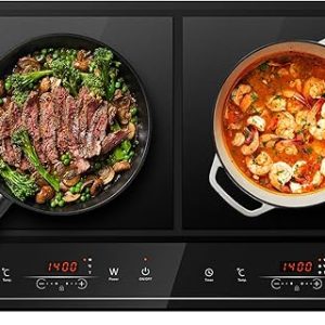 VonShef Portable Double Induction Hob