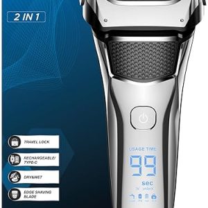 Waterproof Electric Shaver for Men