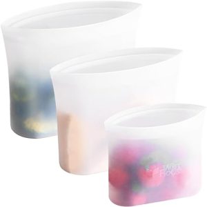 Winrock Silicone Food Storage Bags 3 Pack