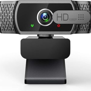 YIMONA 1080P Webcam with Microphone