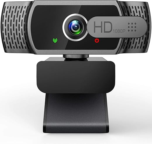 1080P FHD Webcam with Microphone and Pr...