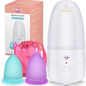 YTYOMUR Menstrual Cup Sterilizer with Cups