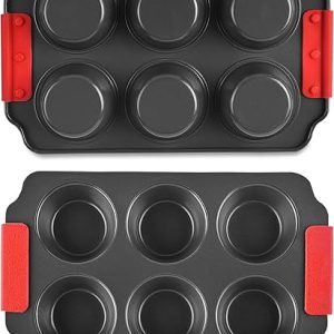 Zuvo Non-Stick 6 Cup Muffin Tray