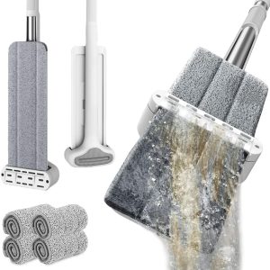 360° Rotatable Microfiber Floor Mop Set