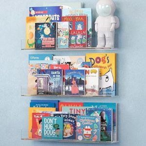 3 Pack Acrylic Floating Shelves