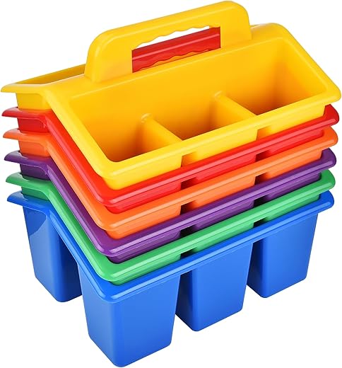 ALINK 6-Pack Classroom Caddy Storage Ba...