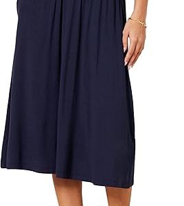 Amazon Essentials Women's Midi-Length Skirt