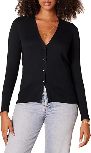 Women’s Lightweight V-Neck Cardig...
