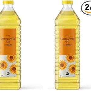Amazon Sunflower Oil, 1L Pack of 2