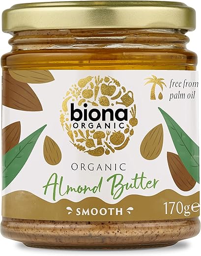 Organic Smooth Almond Butter by Biona &...