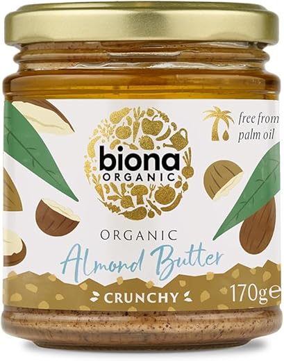 Organic Crunchy Almond Butter 170g R...