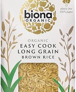 Biona Organic Easy Cook Brown Rice 500g