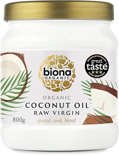 Biona Organic Raw Virgin Coconut Oil 80...
