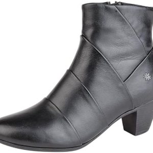 Comfortable Mid Heel Ankle Boots for Women