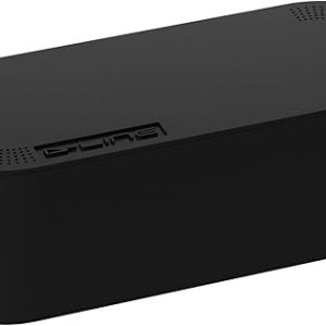 D-Line Cable Tidy Management Box in Black