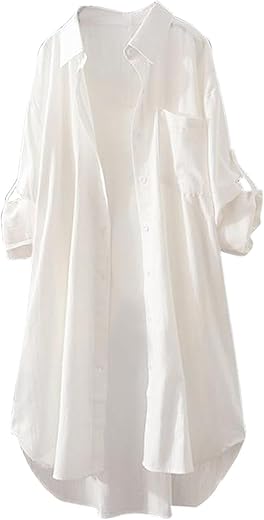 Elegant Plus Size Women’s Long Sl...